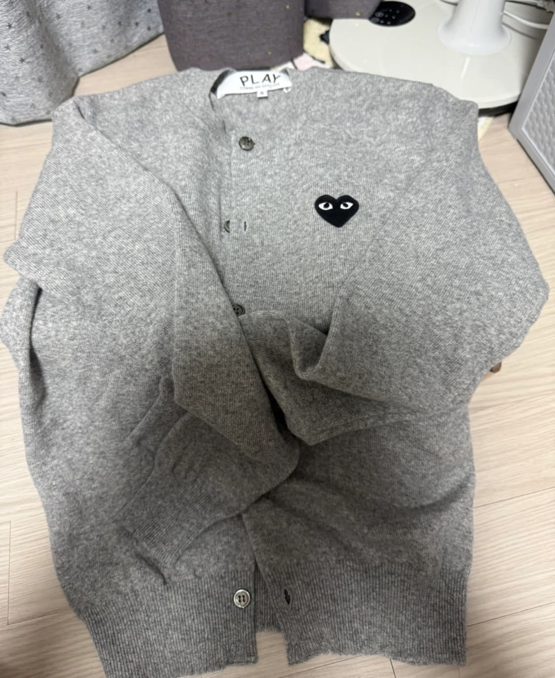 꼼데 가디건 신형 S 상품이미지1