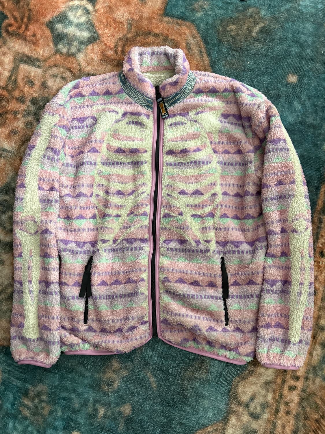 TTF✳️캐피탈 본 핑크 후리스 5사이즈 상품이미지1