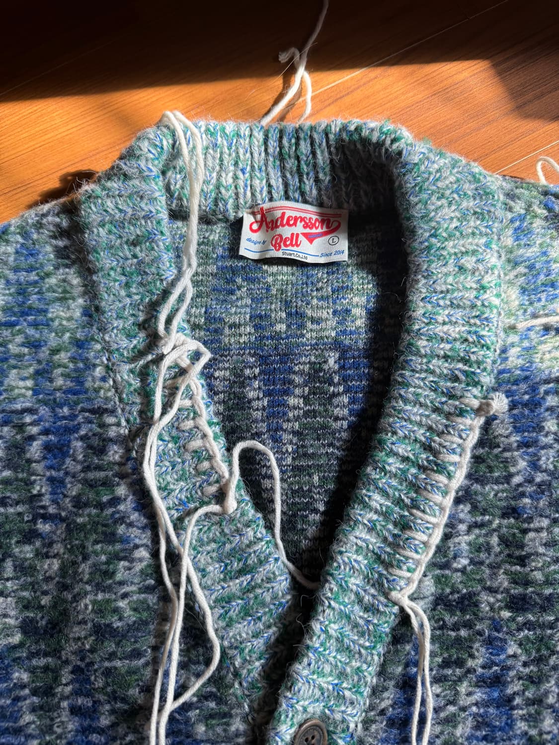 엔더슨벨 가디건 상품이미지3