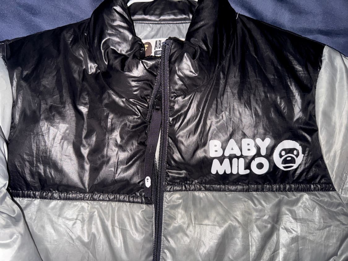 베이프 베이비 마일로 경량패딩 상품이미지2