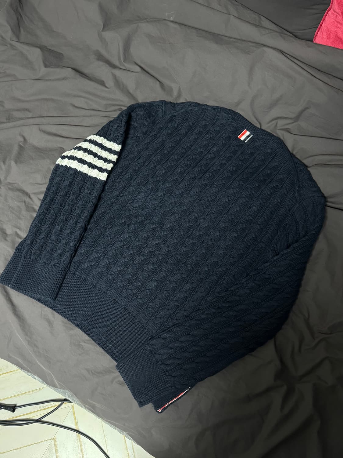 톰브라운 사선 케이블 풀오버 니트 5 size 상품이미지2