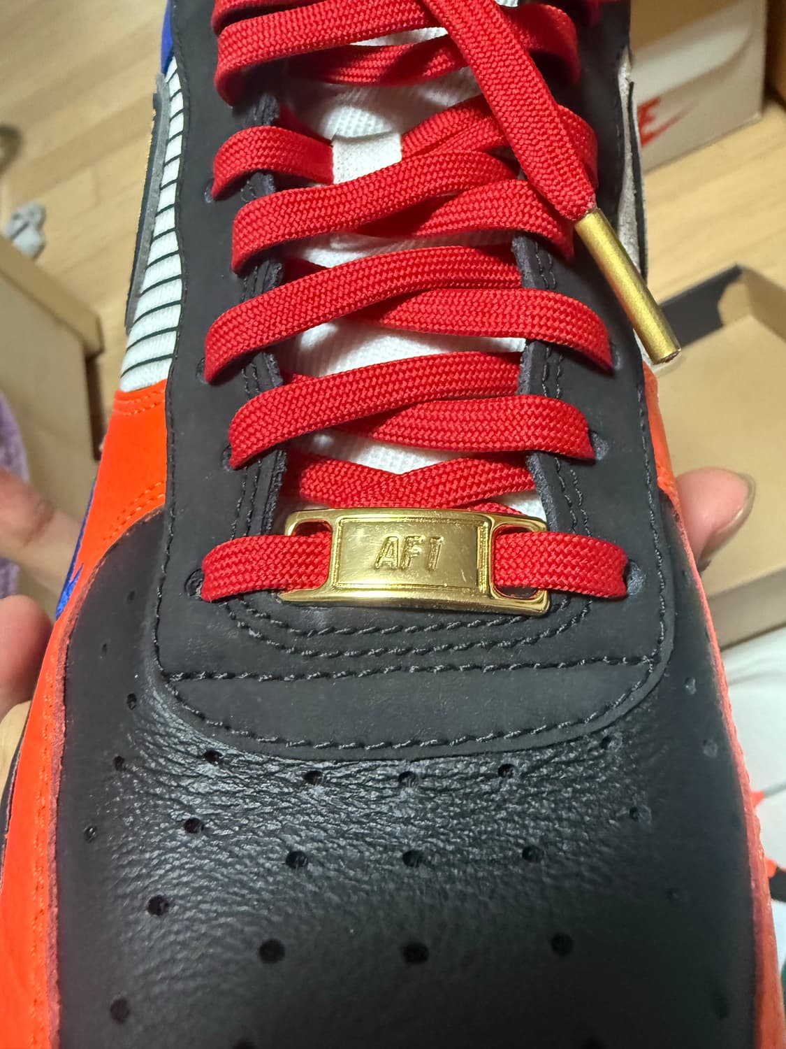 나이키 왓더 에어포스 NYC 280cm 풀구성 팝니다 민트급 상품이미지5