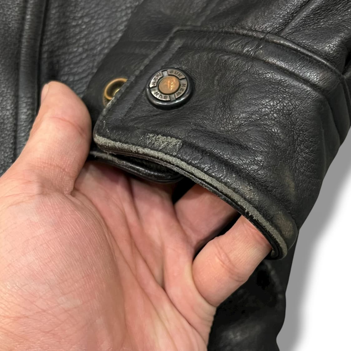  빈티지 리얼레더 자켓 y14112 상품이미지6