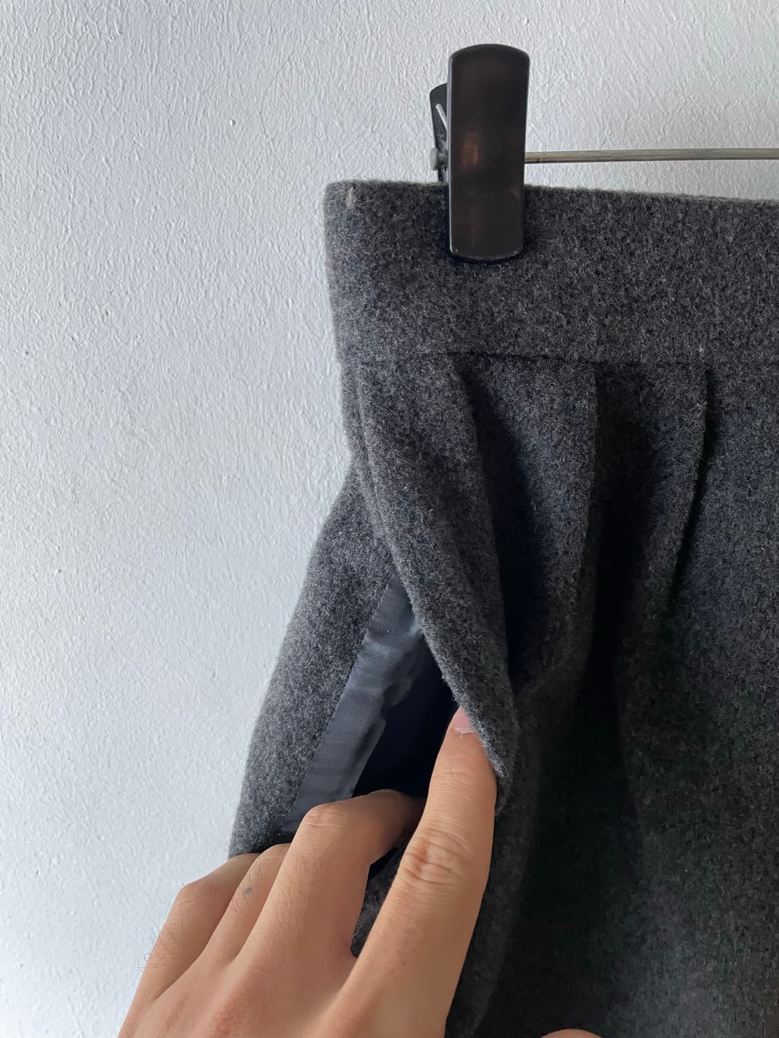 80-90's Vintage Christian Dior Wool 스커트 상품이미지3