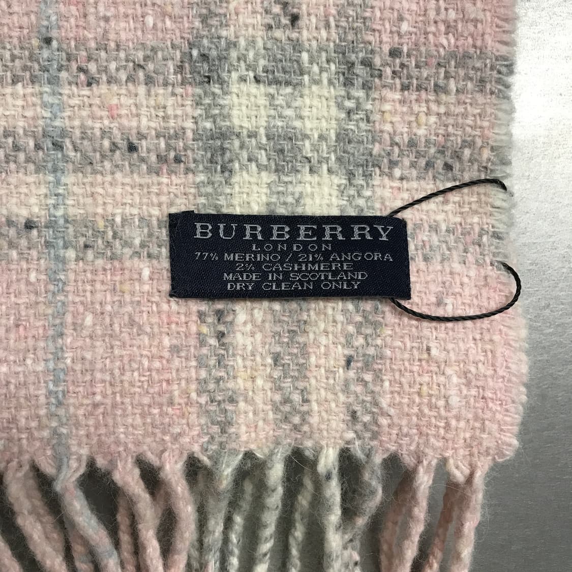 버버리 정품 메리노/앙고라 혼방 머플러 상품이미지4