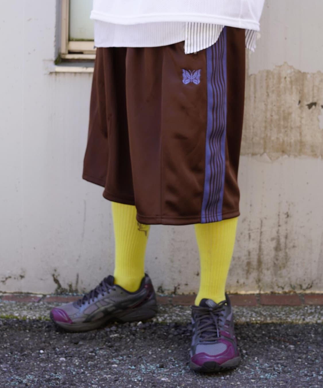 [2컬러/미개봉새상품] 니들스 X BEAVER HD 트랙팬츠 반바지 상품이미지2