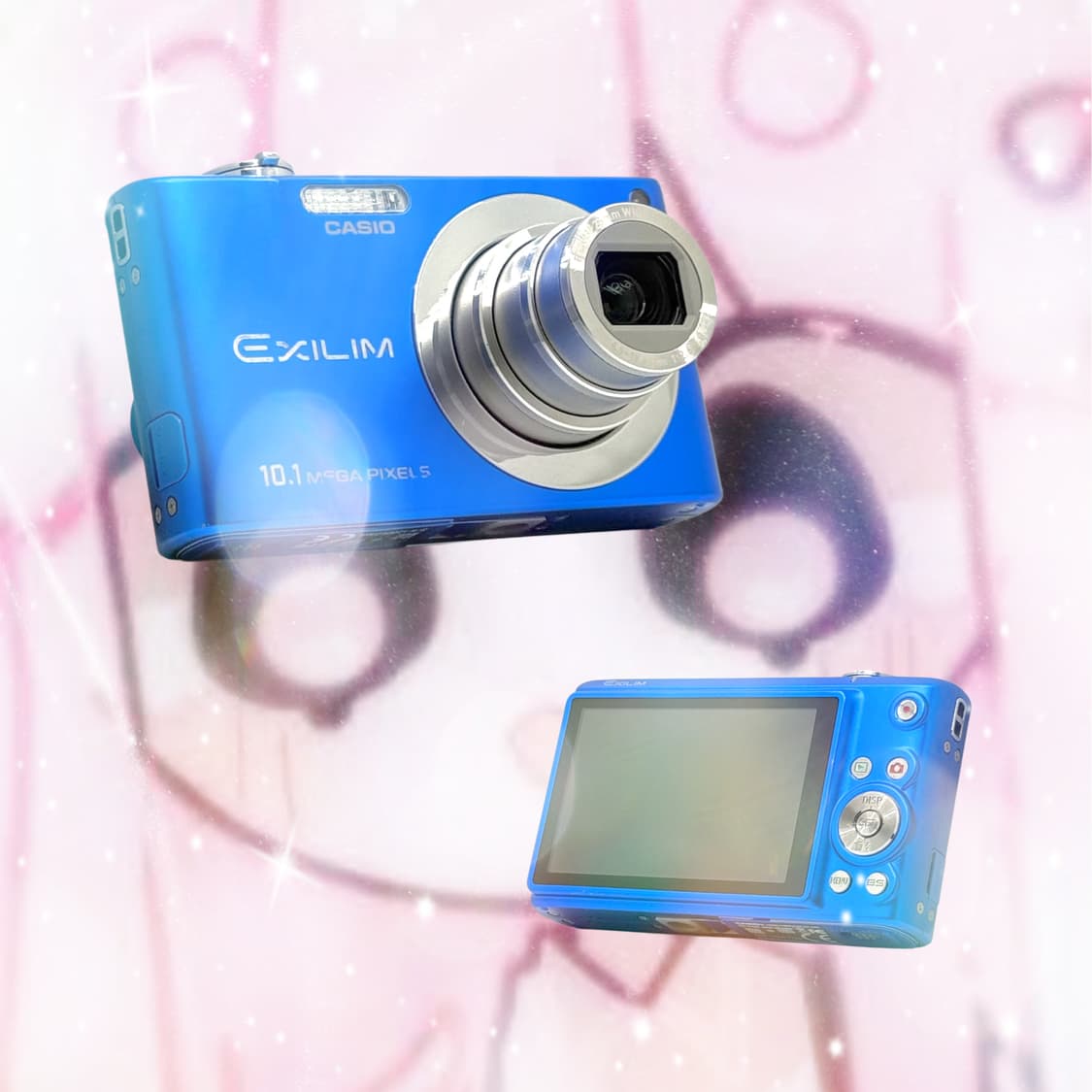 [수채화&풀박스!] 카시오 Exilim EX-Z100 블루 디지털키메라 상품이미지1