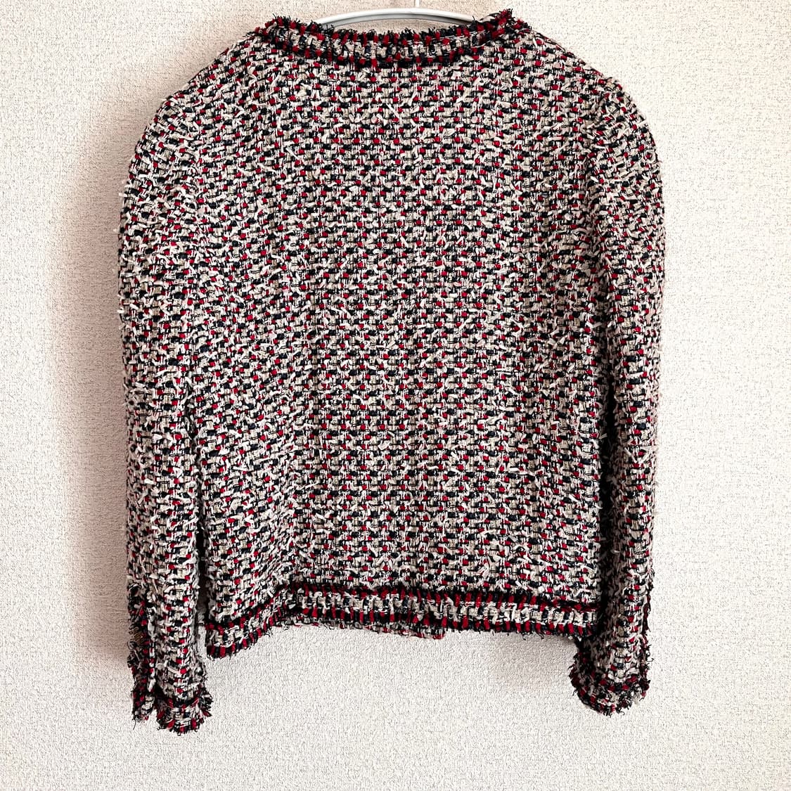 MUVEIL 뮤베르 뮤베일 트위드 자켓 샤넬st 상품이미지3