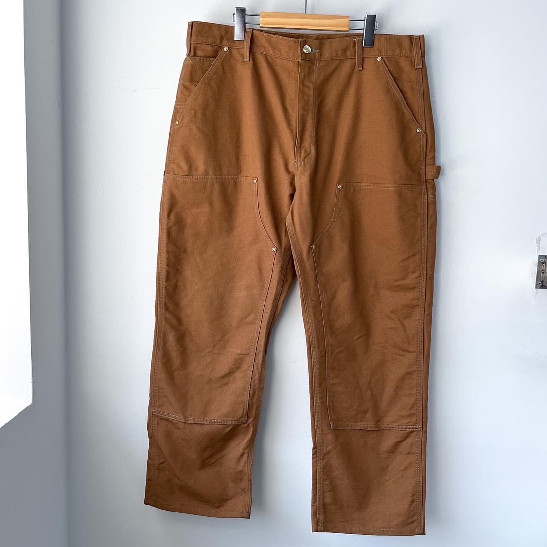 칼하트 해밀턴 브라운 더블 니 워크 카펜터 팬츠 상품이미지3