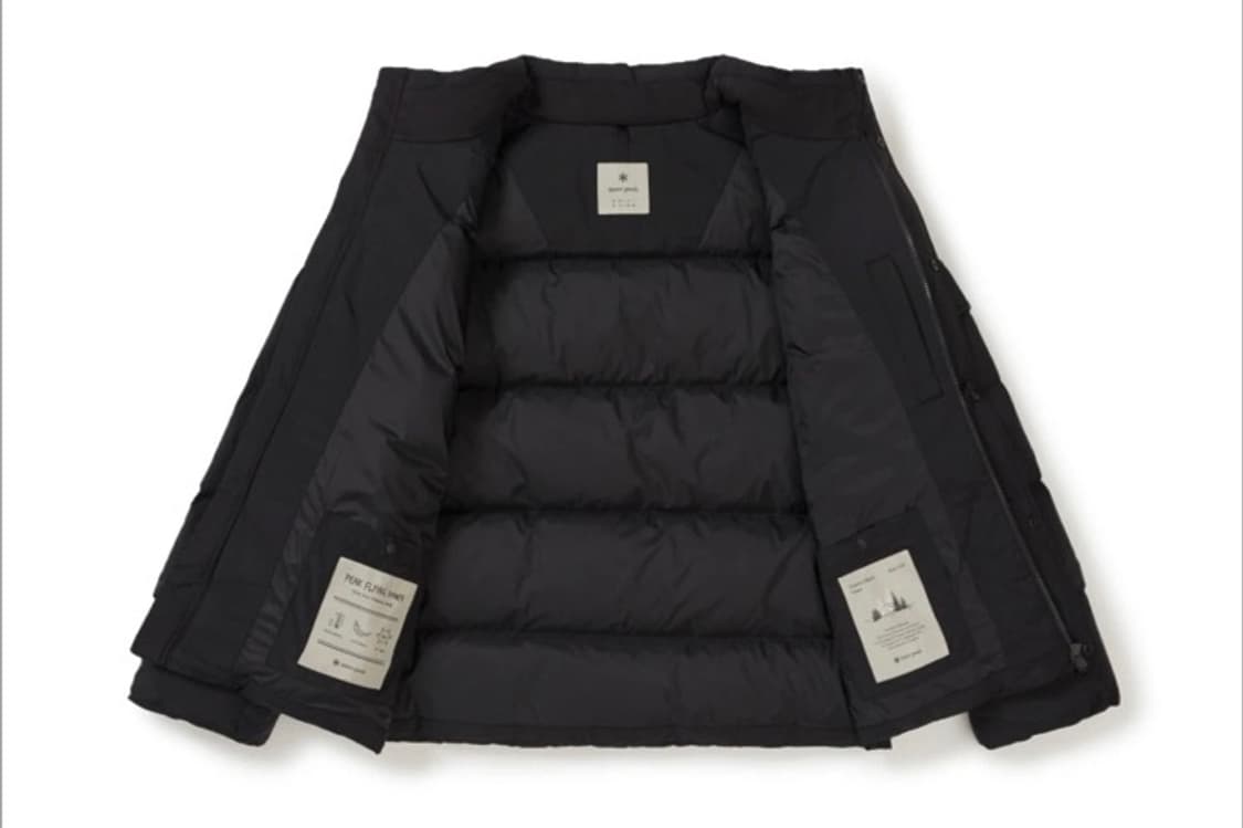 최고급 스노우피크 랜드에어 헤비 다운 패딩 블랙 상품이미지1