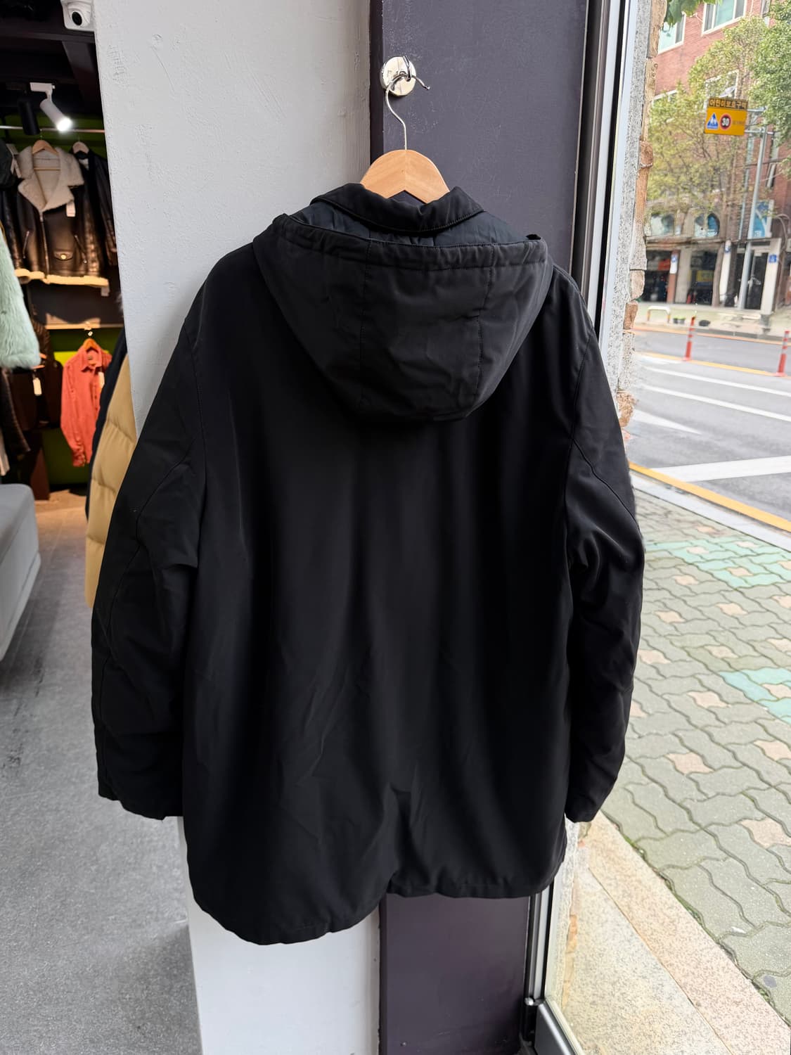 XL/ 프라다 아카이브 나일론 후디 패딩점퍼 상품이미지7