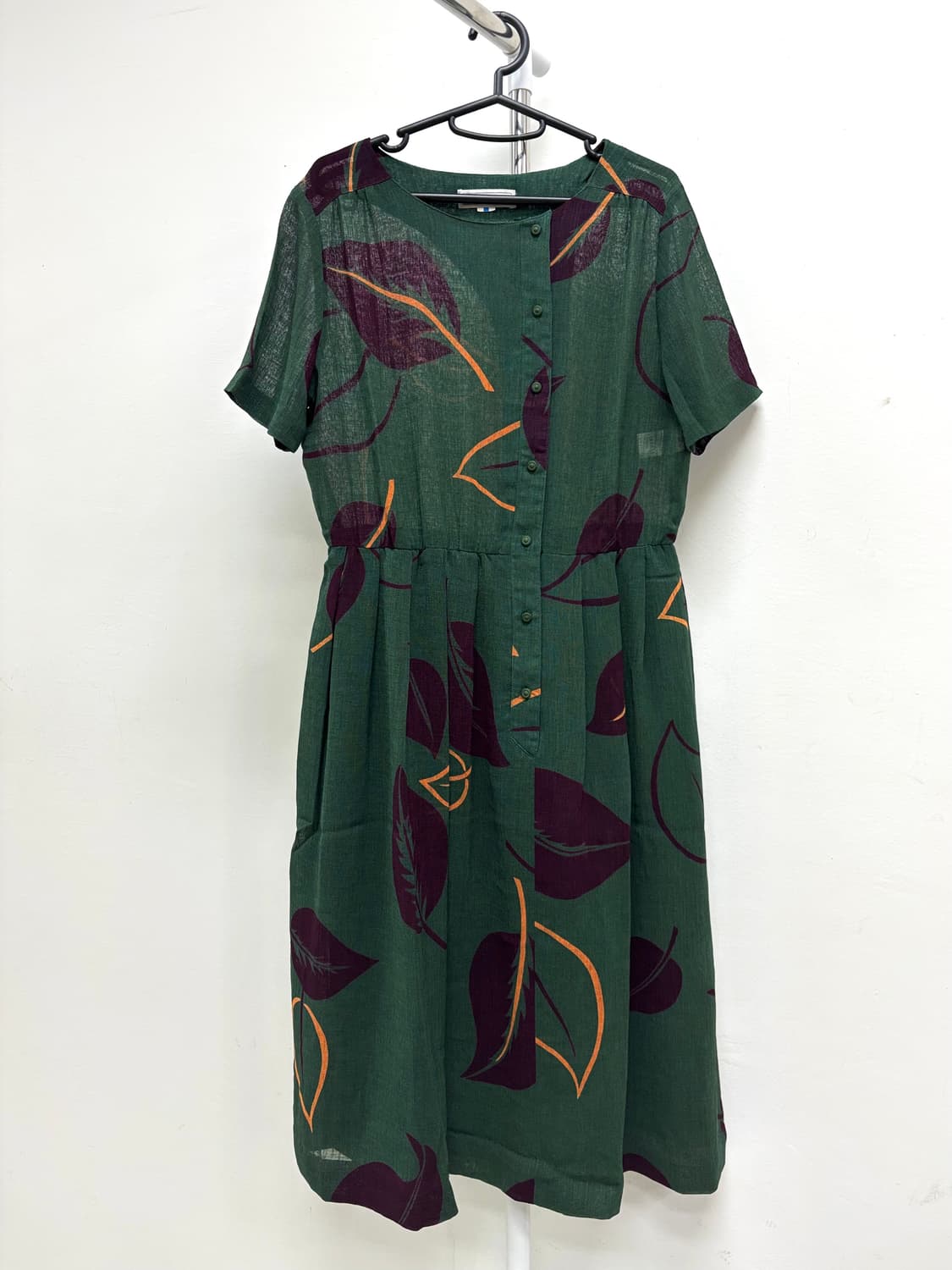 빈티지 그린 에스닉 원피스 상품이미지5