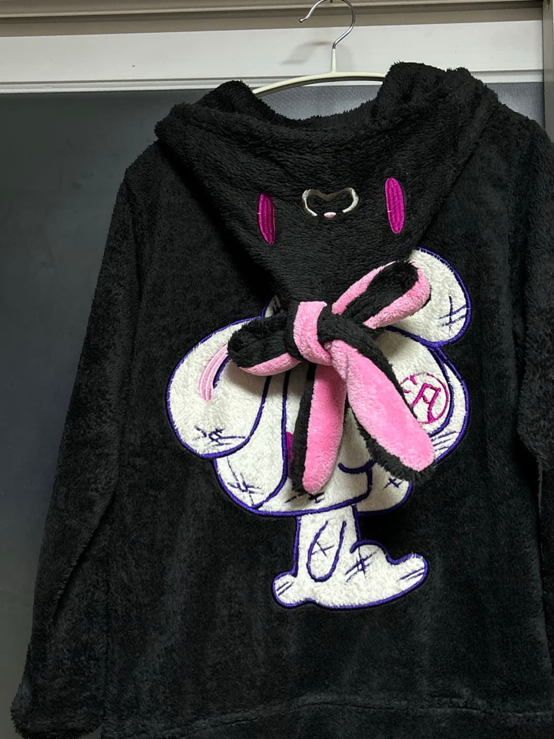 희귀 범용토끼 후리스 후드집업 글루미베어 상품이미지2