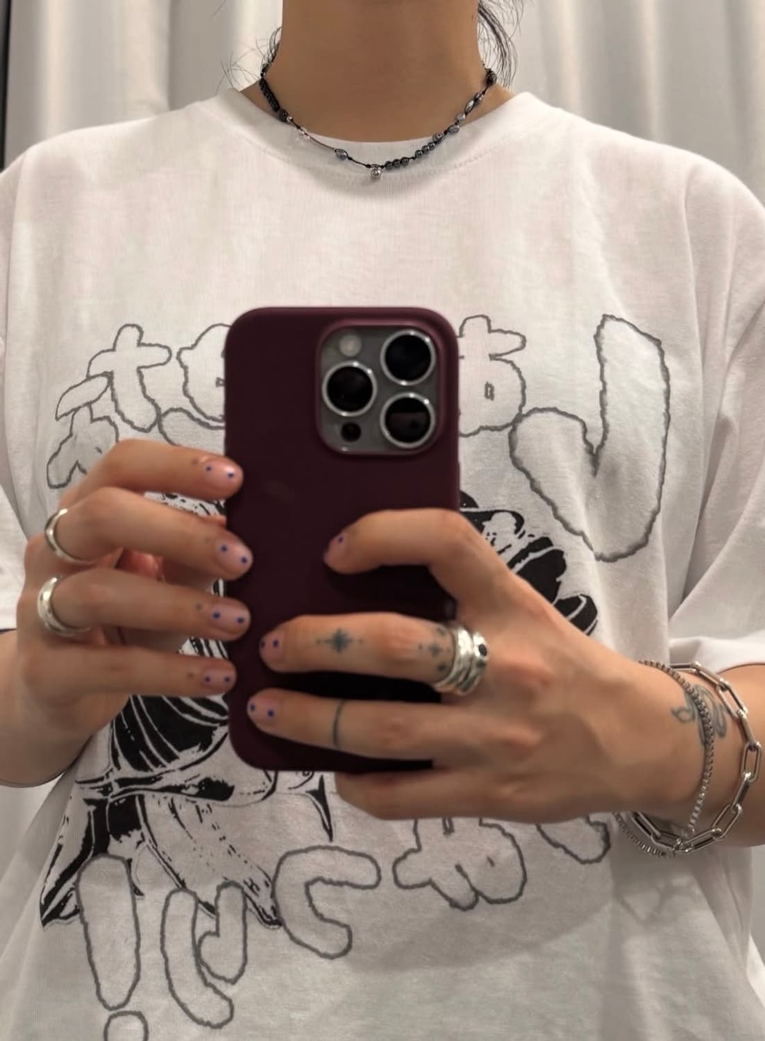 handmade necklace 비즈 원석 목걸이 상품이미지2