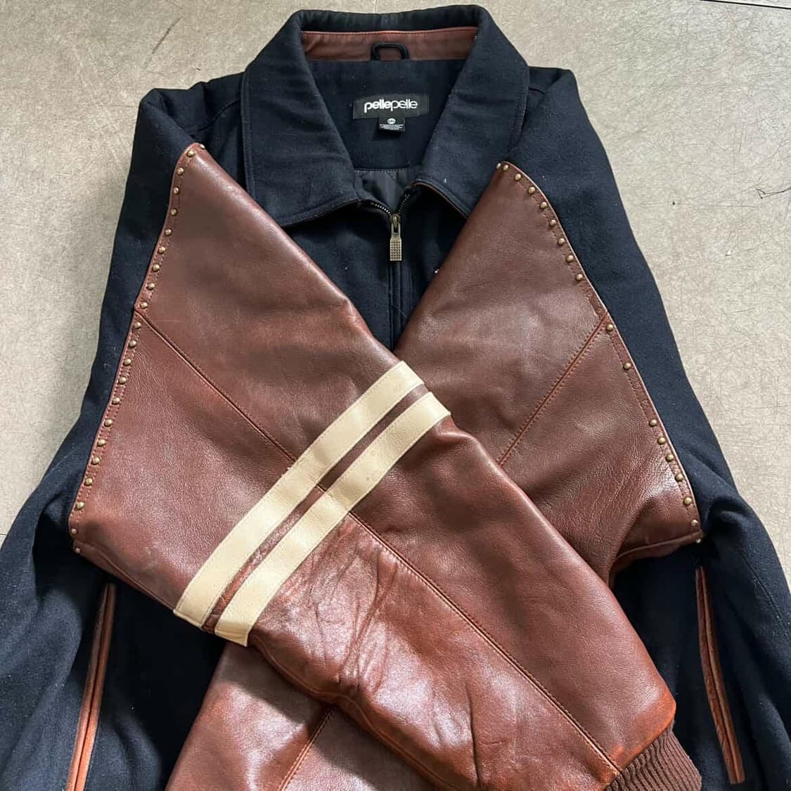 펠레펠레 표범 가죽자켓 상품이미지8