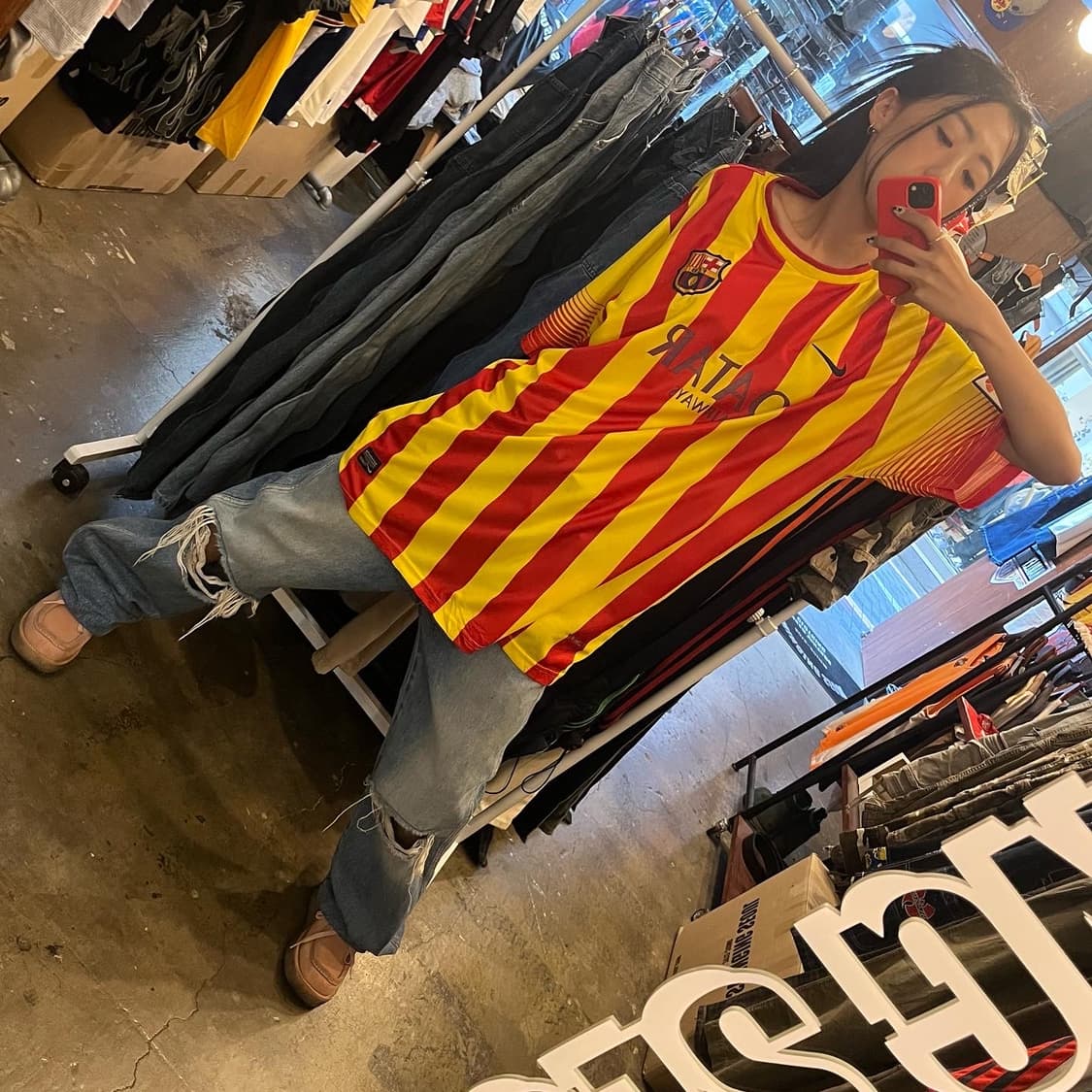 NIKE FCB 13-14 home jersey 상품이미지10