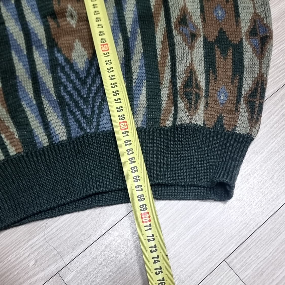 WEEKEND SWINGER 빈티지 패턴 니트 스웨터(100) 상품이미지6