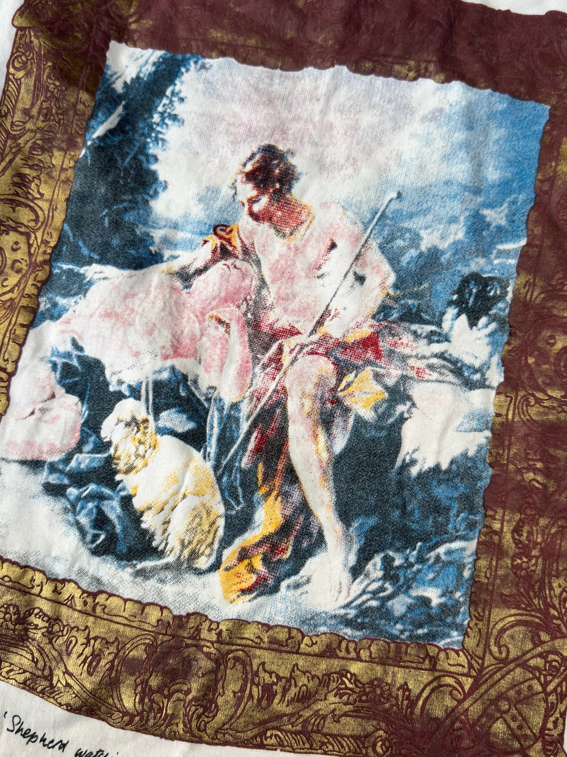 비비안 웨스트우드 Boucher Shepherd 로코코 프레임 티셔츠 상품이미지5