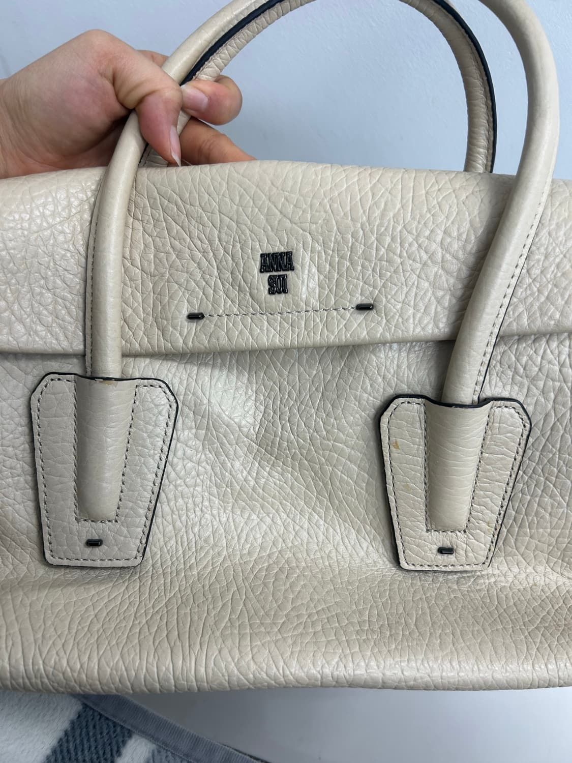 안나수이 레더토트백 크로스백 상품이미지2