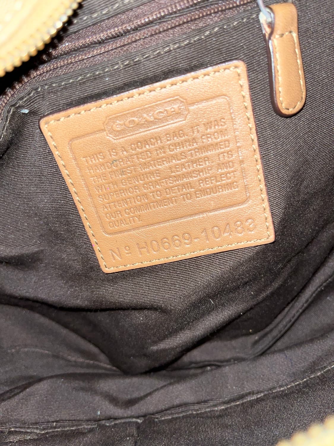 📦 Coach vintage Shoulder Bag 상품이미지9