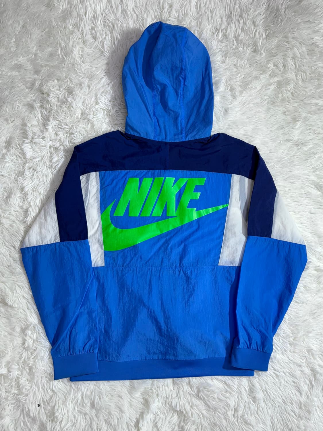 나이키 컬러블록 빅로고 스우시 바람막이  상품이미지5