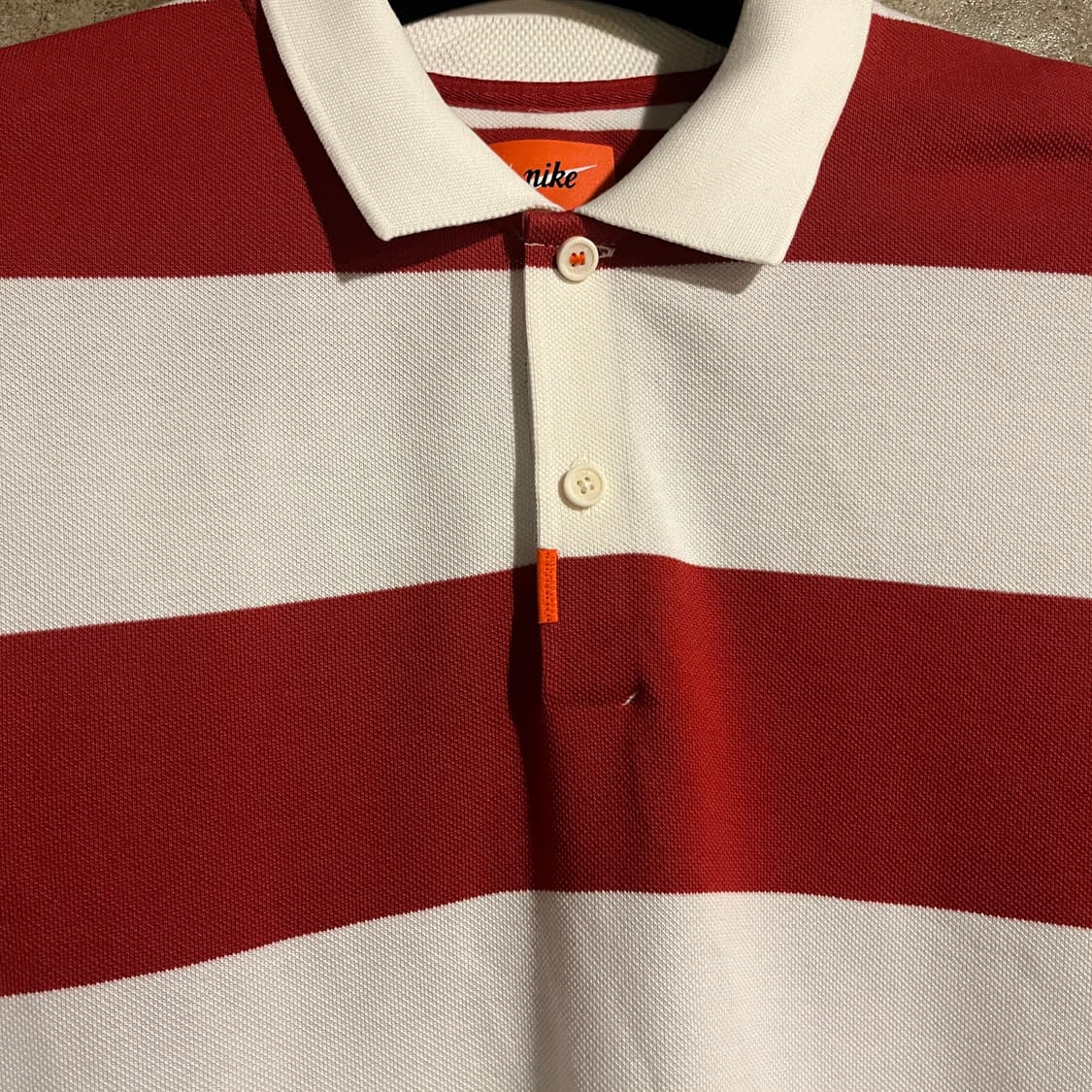 나이키 스트라이프 반팔카라티 상품이미지2