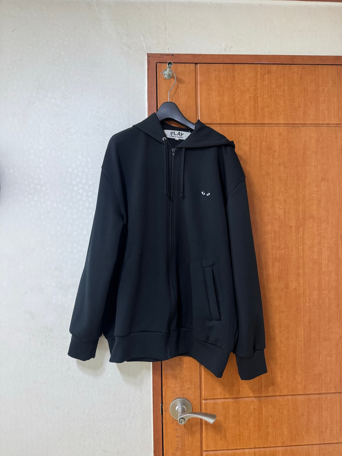 꼼데가르송 19ss 후드집업 블랙 (2XL) 상품이미지3