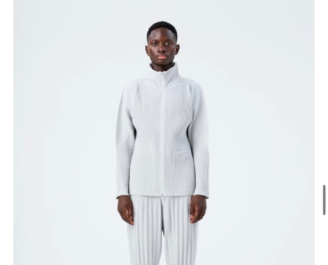 구매글} 옴므플리세 베이직 집업 라이트그레이 구합니다. 상품이미지2