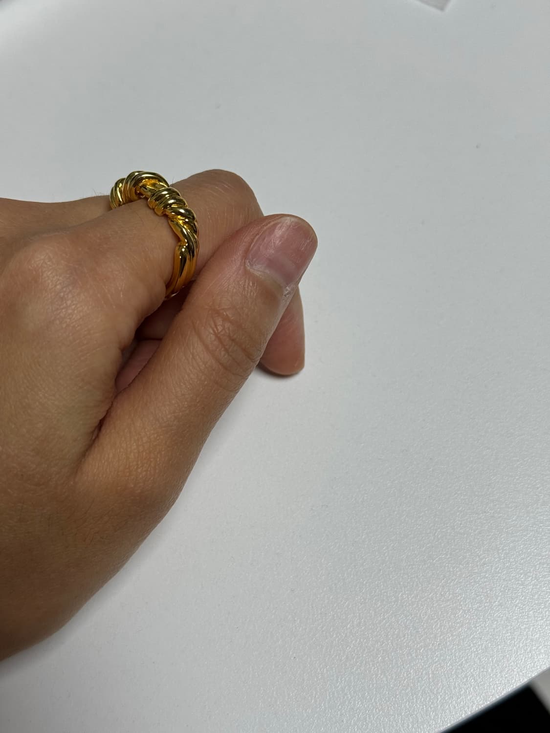 콜드프레임 고드리안 링 골드 상품이미지3