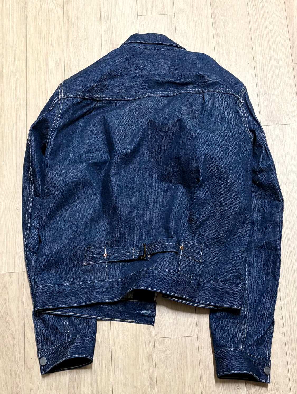 [WhoAU] 콘밀 데님 자켓 상품이미지2