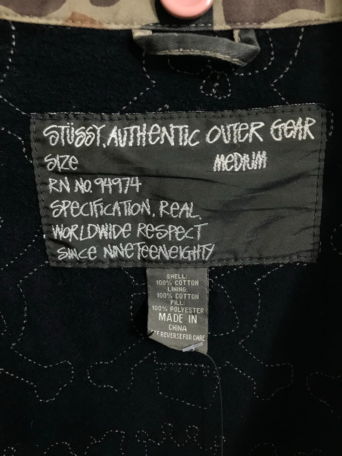 스투시 00‘s 카모플라주 필드 자켓 상품이미지8