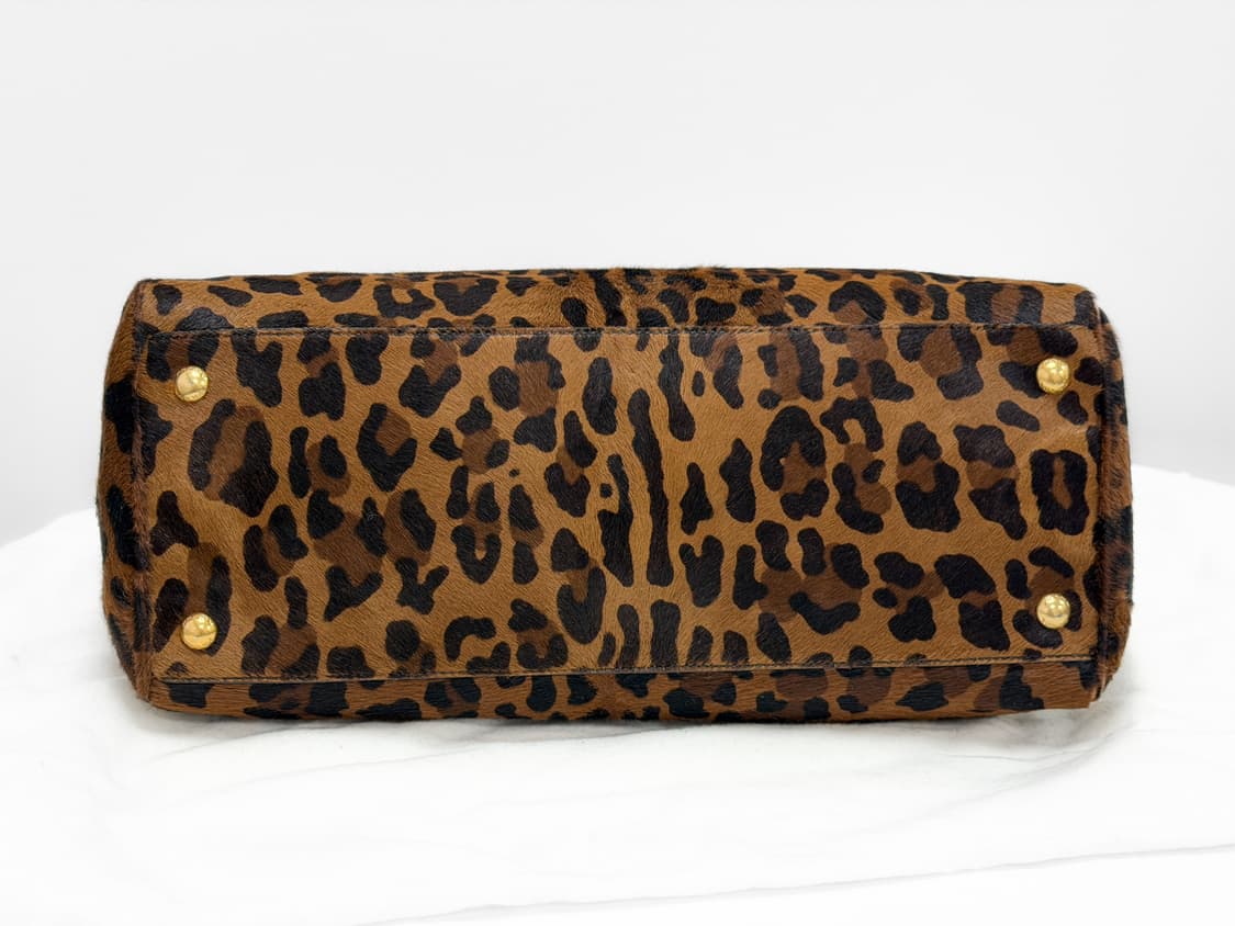 프라다 카프 헤어 레오파드 탑 핸들 상품이미지6