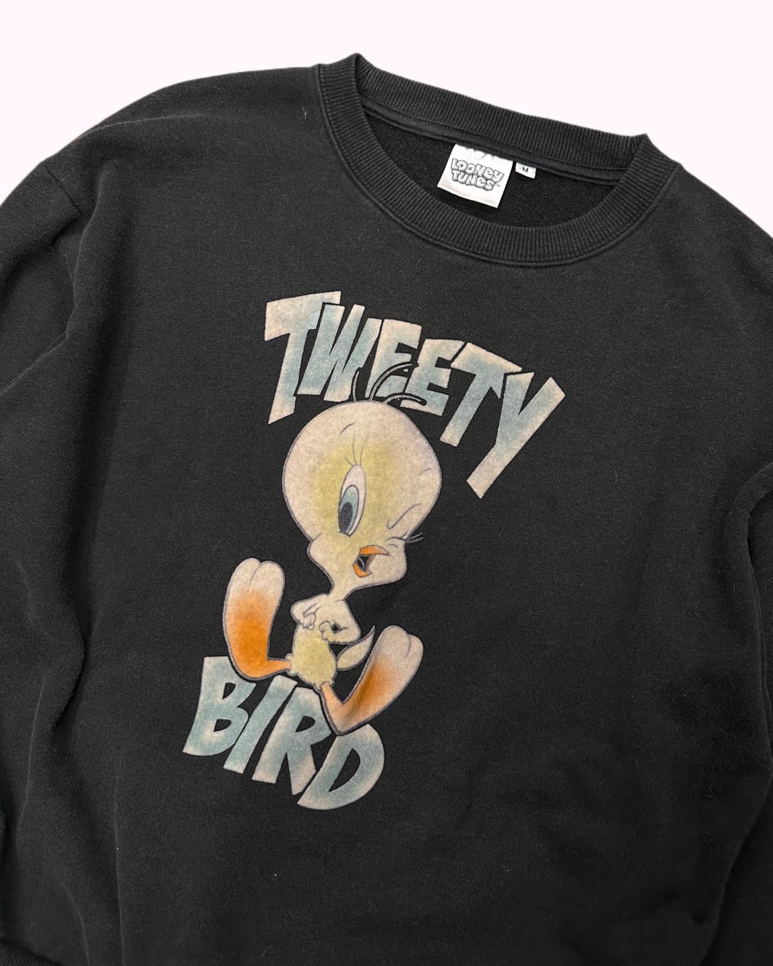 TWEETY velvet printing sweatshirt 상품이미지2
