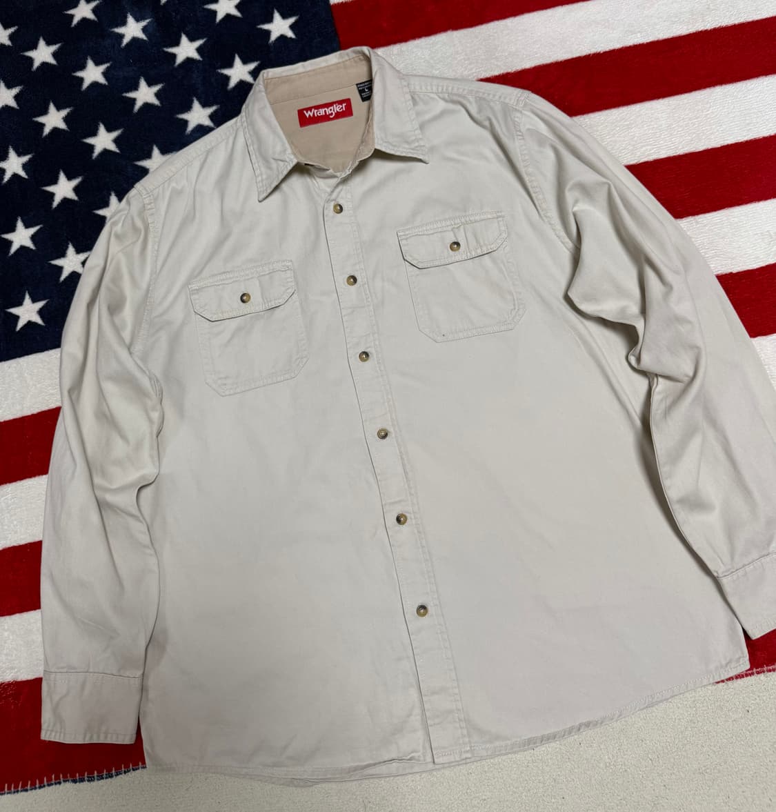 랭글러워크셔츠 빈티지워크셔츠 Wrangler work shirt  상품이미지4