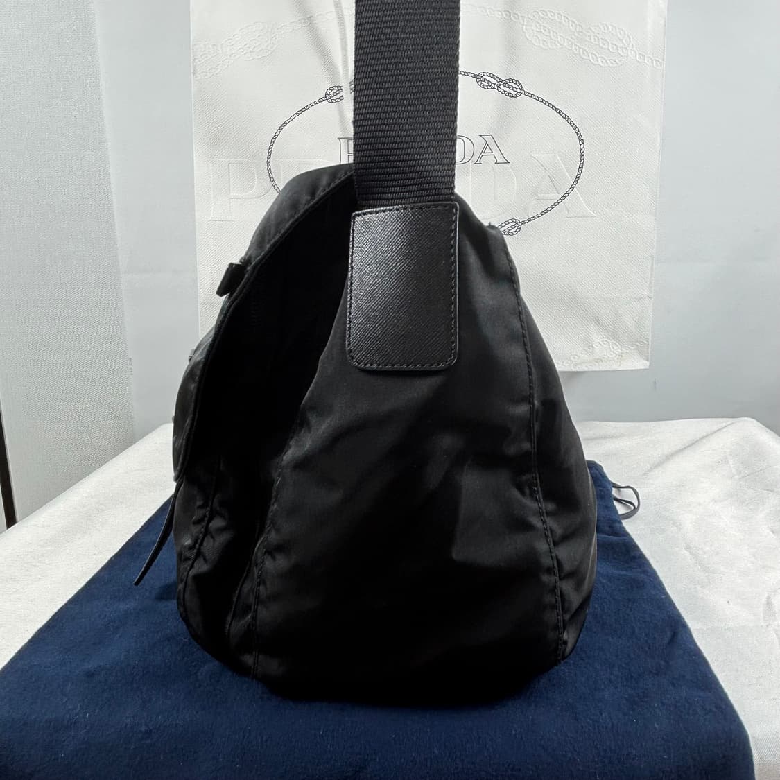 (신형,풀구성)프라다 나일론 사피아노 메신저백 크로스백 상품이미지3