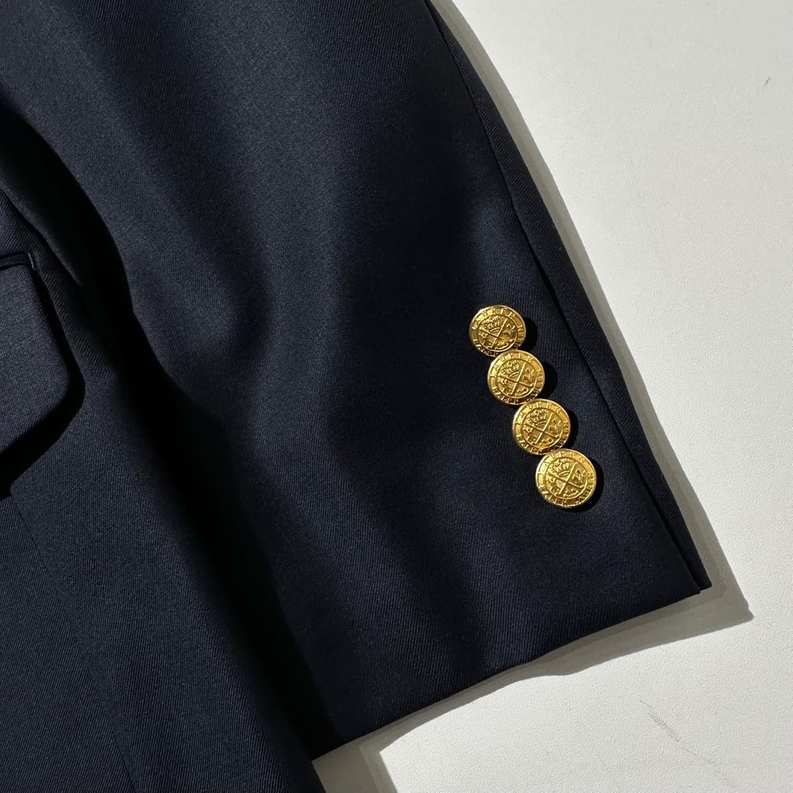 로렌 랄프로렌 금장버튼 싱글 2B 블레이저 자켓 네이비 상품이미지4