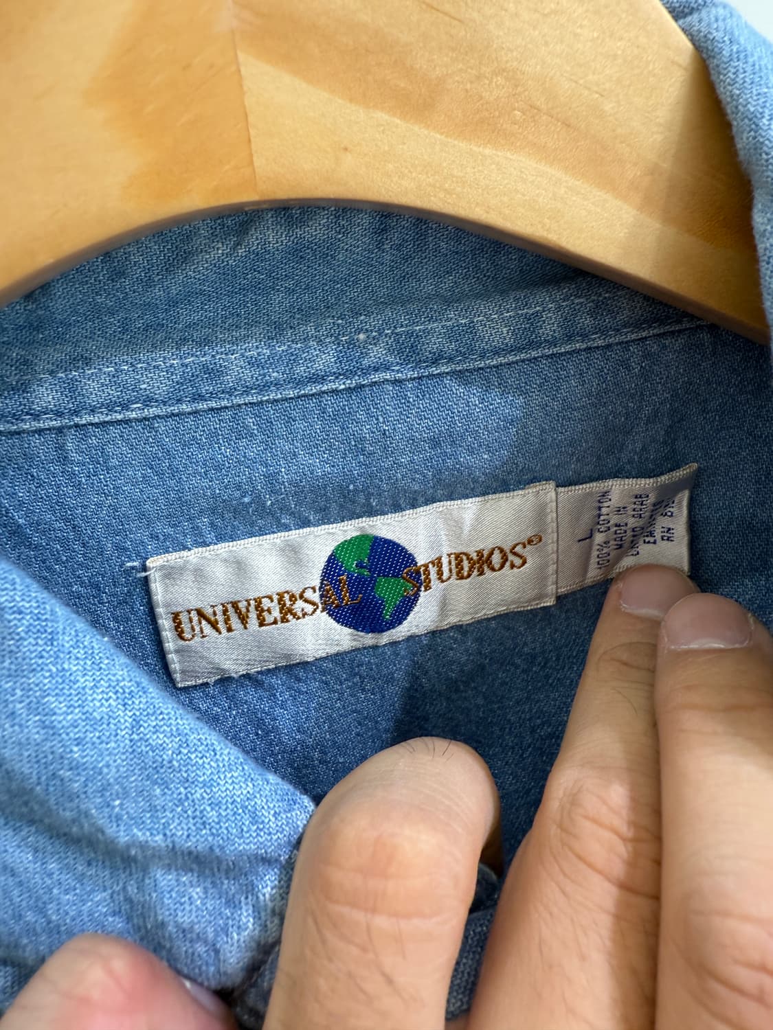 빈티지 UNIVERSAL STUDIO 자수 셔츠 상품이미지6