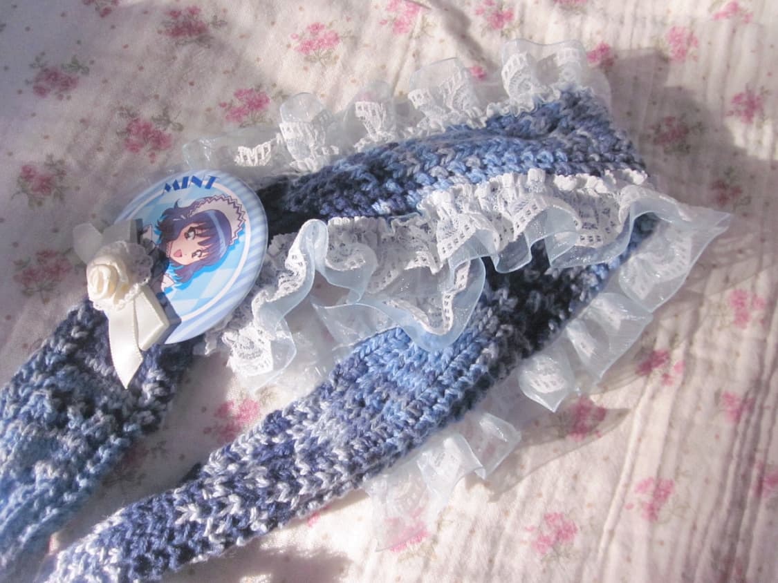 일본인 핸드메이드 뜨개헤도레 상품이미지5