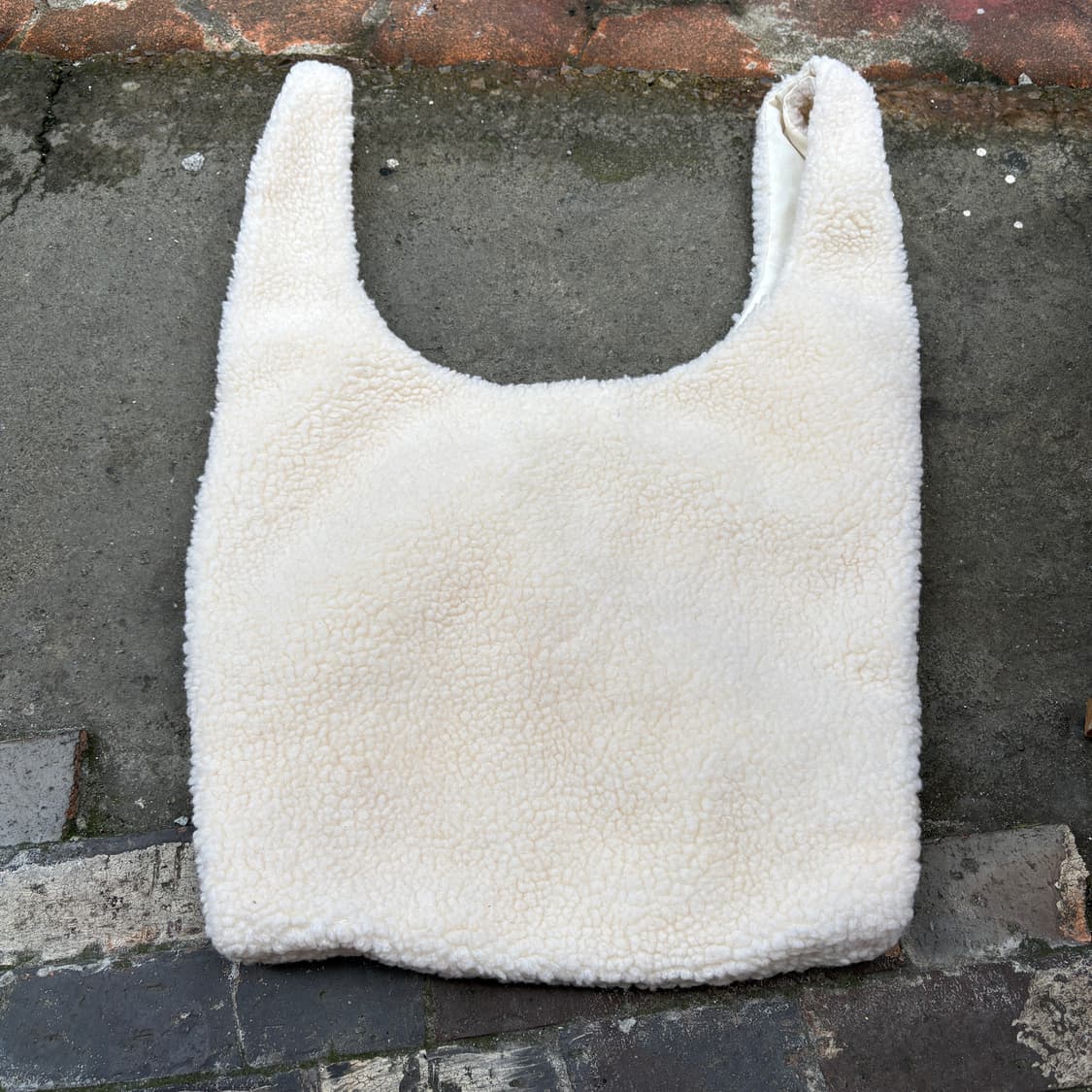 Lee 리 양털 토트백 가방 상품이미지2