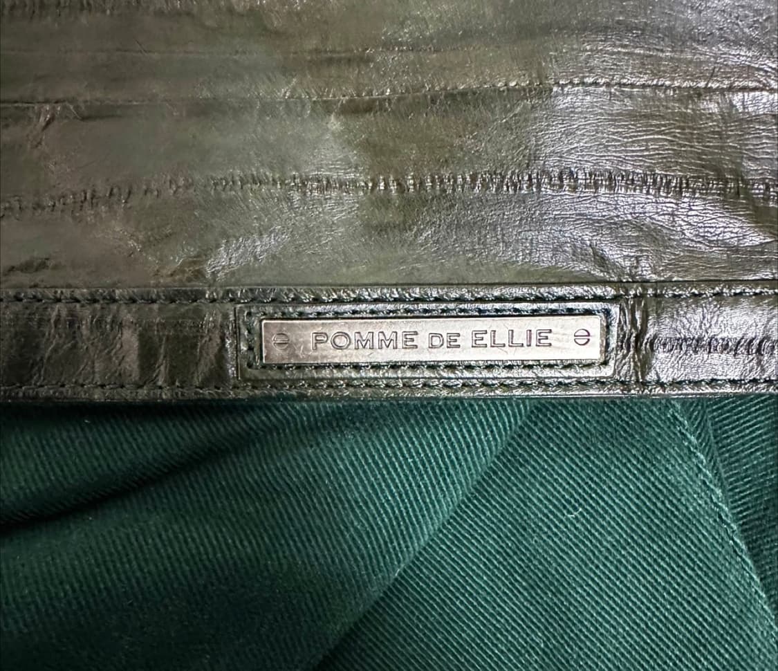 뽐므델리 POMME DE ELLIE 장어레더 보스턴백 여행가방 상품이미지6