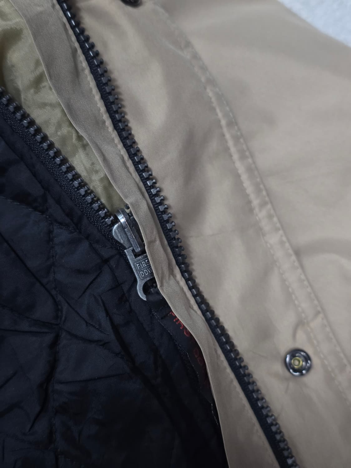 FIRST DOWN 퍼스트다운 베이지 자켓 상품이미지6