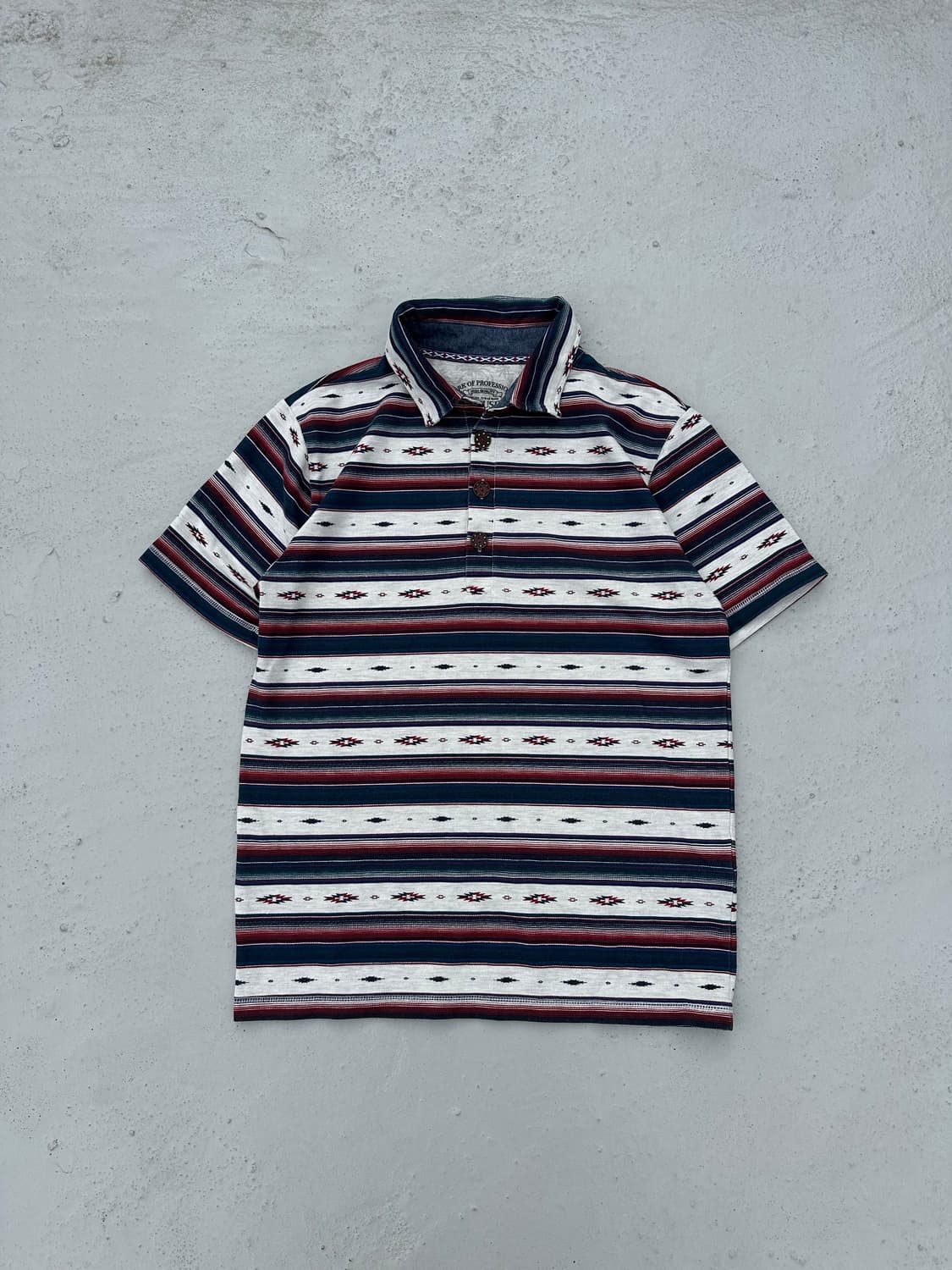 일본 빈티지 패턴 카라티셔츠 피케셔츠 95 상품이미지1