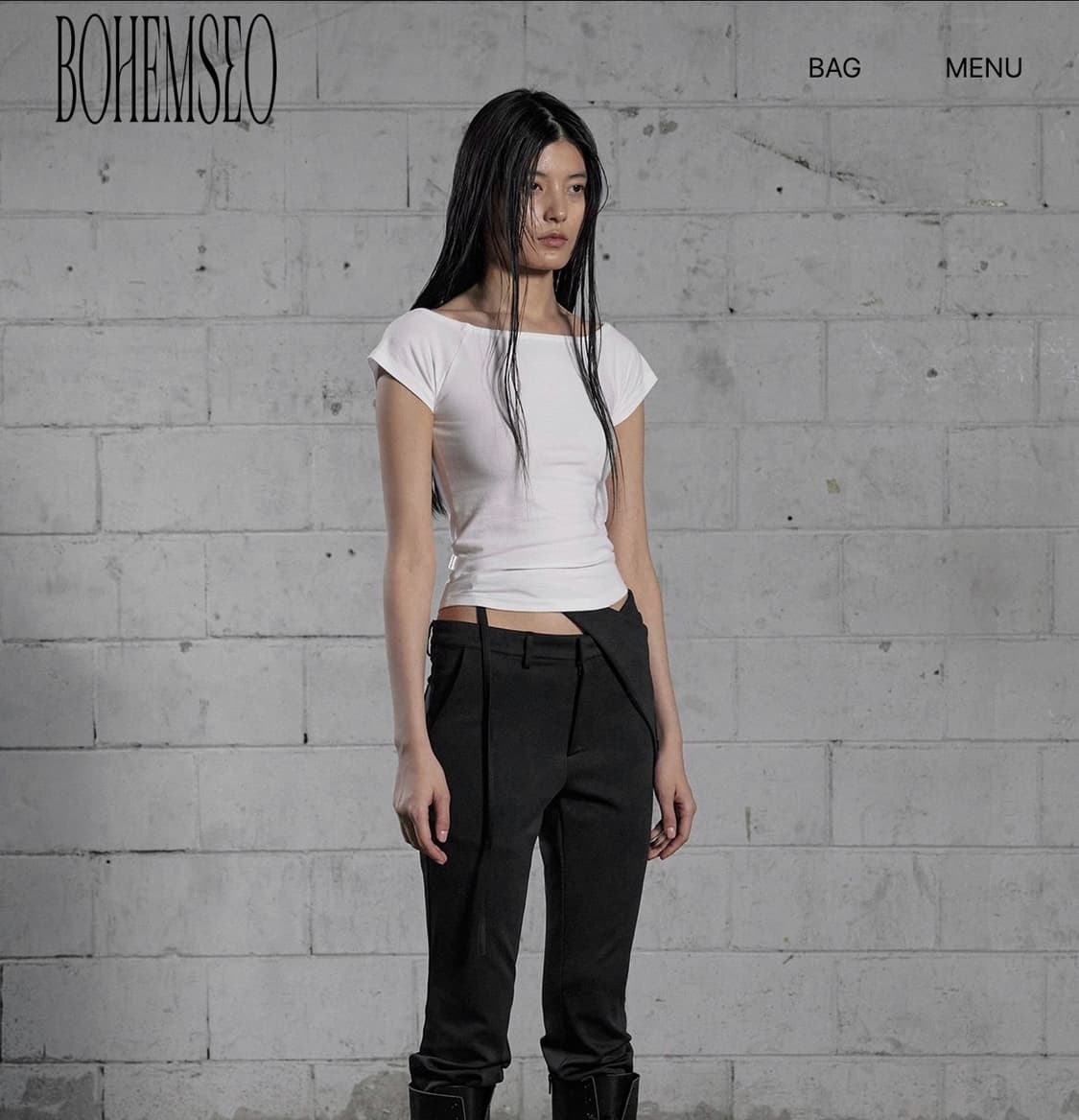 보헤미안서울 basic boatneck t 베이직 보트넥 티 상품이미지3