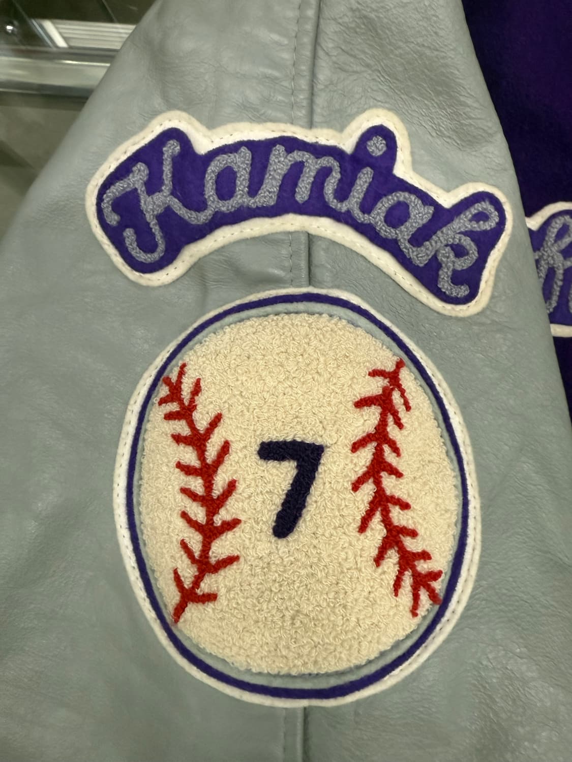 빈티지 바시티 자켓 made in usa 상품이미지5