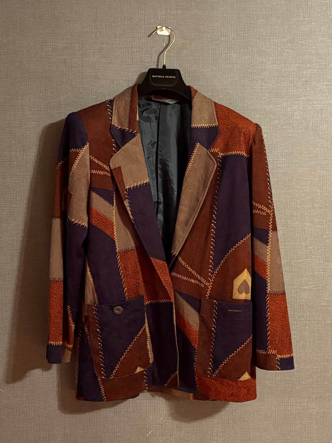 Lady Ami 패치워크 빈티지 자켓 상품이미지1