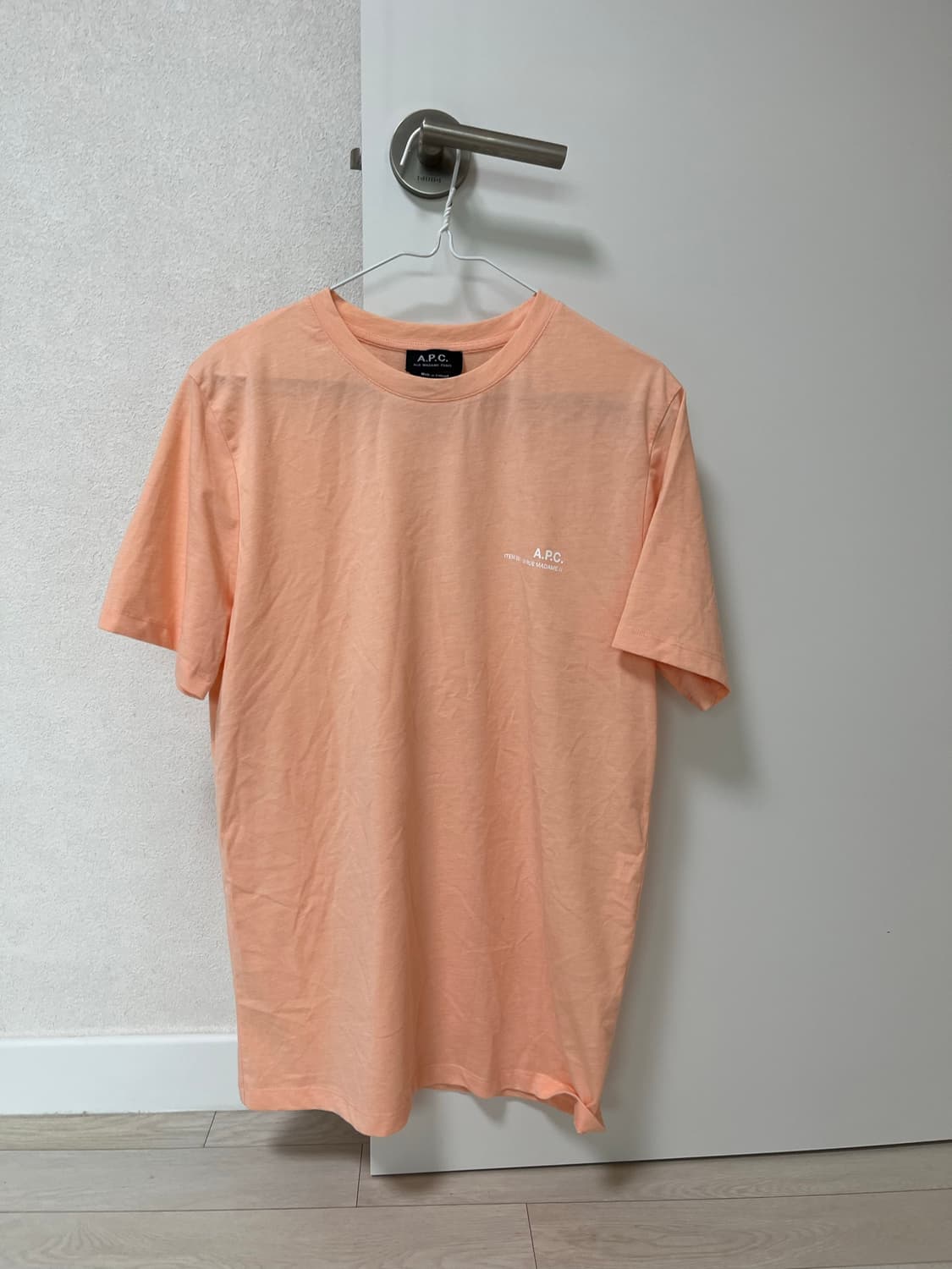 A.P.C. 반팔 티셔츠 코랄 L 상품이미지1