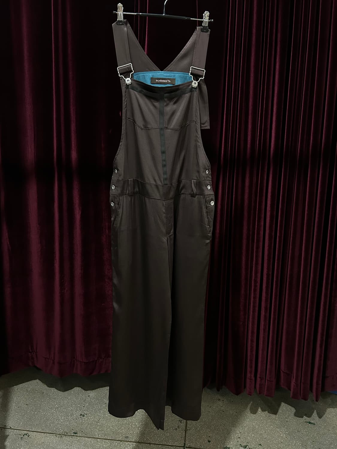 IO YUKOMURA" TA silk 100% overall 상품이미지3