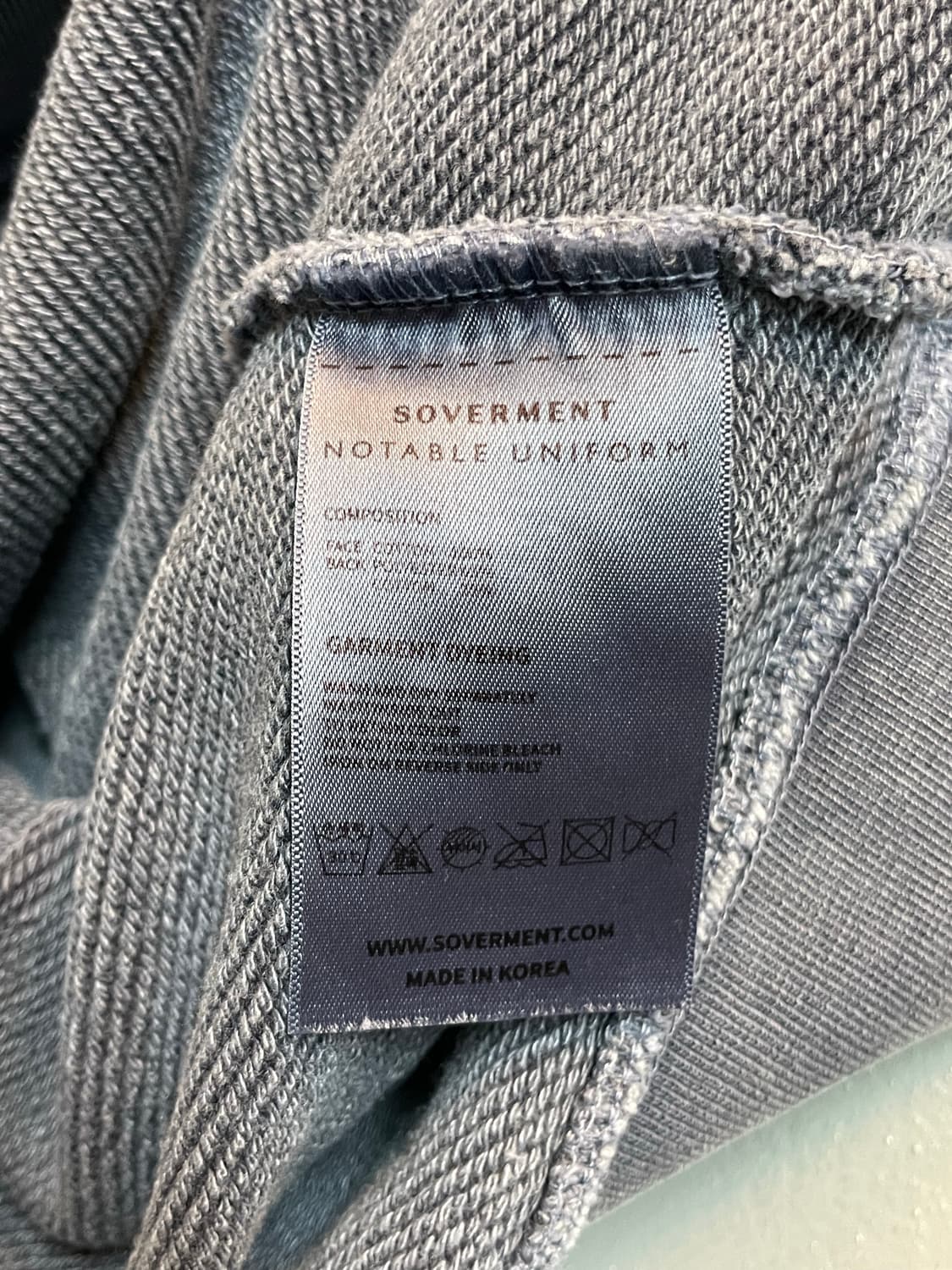 소버먼트 맨투맨  상품이미지4