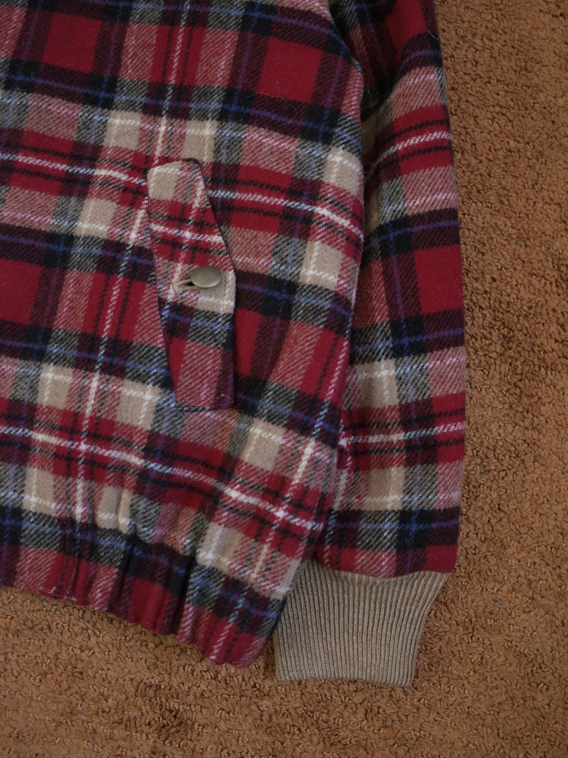 펜들턴 울 체크 패턴 자켓 상품이미지4