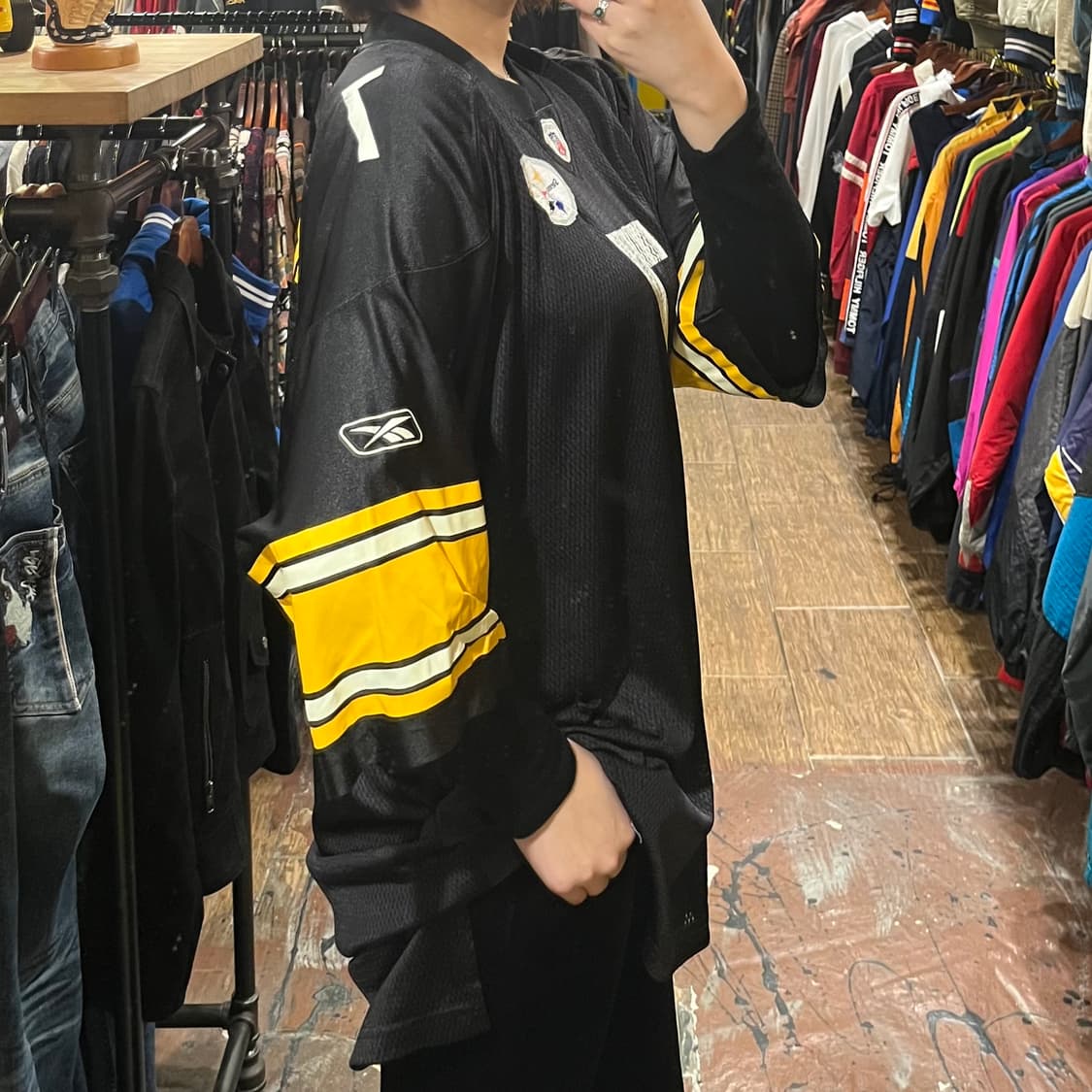 [HI] NFL 반팔져지 블랙 상품이미지3